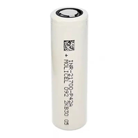 Batería de Iones de Litio Molicel INR21700-P42A de Taiwán, 4200mAh, 45A, de Alta Descarga, para Bicicletas Eléctricas, Scooters, Drones y Paquetes de Baterías RC