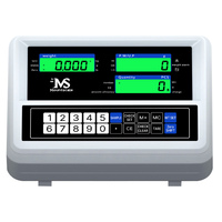 Indicador de Peso Mountscale con Pantalla LED, Indicador de Báscula de Piso, Conectividad Opcional RS232/485/Inalámbrica/Conexión a PC