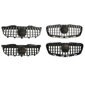 <span class=keywords><strong>Calandre</strong></span> avant chromée noire Panamericana Racing Facelift pour Mercedes Benz <span class=keywords><strong>Sprinter</strong></span> W906 2009-2013/2014-2017, style GT GTR - Product Image 1