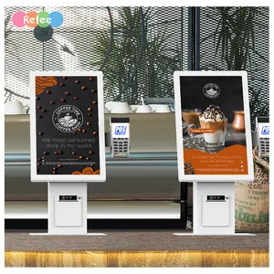 Desktop Automatic Self Payment Machine Fast Food Ordering Machine Self Service Payment Kiosk For Restaurant