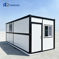Maison conteneur pliable multifonctionnelle, installation facile, combinaison flexible