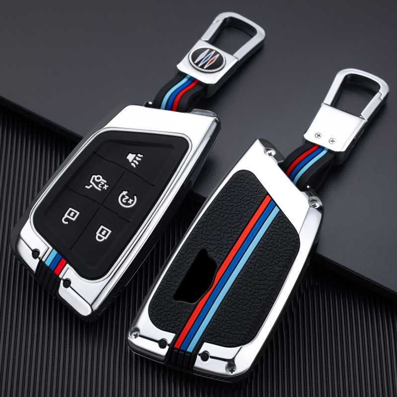 Zinc Alloy Smart Key Case Cover for Cadillac CT6 - OEM Style Protection Shell