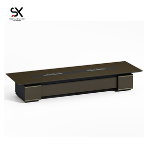 Modern Simple Rectangular Conference Table Thickened Wood <strong>MDF</strong> <strong>Office</strong> <strong>Furniture</strong> for Home <strong>Office</strong> School Hospital Negotiations - Product Image 3