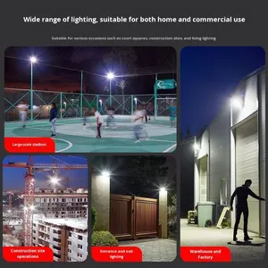Reflector LED para exteriores, luz <span class=keywords><strong>de</strong></span> <span class=keywords><strong>calle</strong></span> impermeable, reflector para patio, taller <span class=keywords><strong>de</strong></span> fábrica, cuerpo <span class=keywords><strong>de</strong></span> aluminio IP66 para carretera - Product Image 3