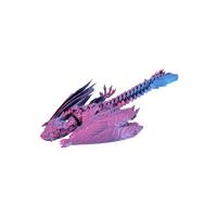Modèle de jouet Archaeopteryx articulé multi-directionnel en PLA imprimé en 3D, design créatif, décoration de bureau, cadeau pour enfants