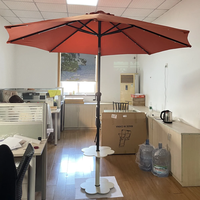 Base de parasol de jardin/plage en acier moderne de 25 kg, couleur personnalisée, en forme de pétale, étanche, pour mobilier d'extérieur de cour