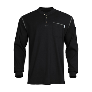 Nhà máy cung cấp Áo sơ mi giản dị chống cháy Phi Hành Đoàn t Áo Sơ Mi Hàn làm việc FR chống cháy Áo sơ mi FRC - Product Image 6