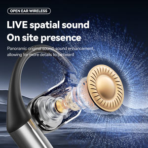 Auriculares Inalámbricos OWS con Clip para Oreja, TWS V5.3, Diseño Mecánico HiFi, Auriculares Deportivos para Juegos con Conducción de Aire - Product Image 4