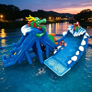 Nouveauté : Parc aquatique gonflable en PVC durable – Prix compétitifs pour <span class=keywords><strong>location</strong></span> saisonnière de parcs aquatiques gonflables pour parcs d'attractions - Product Image 2