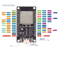 Papan pengembangan ESP32 TYPE-C USB CH340C WiFi Bluetooth daya ultra-rendah dual core ESP32-DevKitC