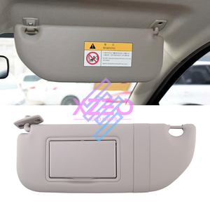 Pare-soleil intérieur gauche pour voiture, pare-soleil de pare-brise, miroir pare-soleil adapté à Peugeot 301 Citroën C3 98038433DS - Product Image 6