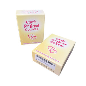 Tùy Chỉnh In Ấn Ngày Đêm Tốt Câu Hỏi Các Cặp Vợ Chồng Trò Chơi Thẻ Đảng Chơi Gia Đình Vài Người Lớn Uống Say Rượu Thẻ Trò Chơi Với Hộp - Product Image 2