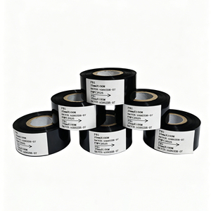 Feuille de marquage à chaud noire 25*100 30*100 35*100mm, carbone de codage par transfert thermique pour étiquette compatible PET <span class=keywords><strong>Youna</strong></span> - Product Image 6