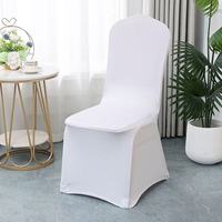 Housse de chaise universelle hautement élastique en spandex épaissi 190g, écologique et personnalisable, idéale pour restaurants, mariages et fêtes