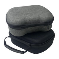 Étui de rangement portable et résistant à l'eau en EVA, durable et écologique, avec fermeture éclair et absorption des chocs, pour manette de jeu, appareil photo numérique