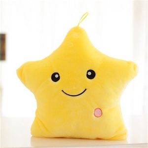 ของเล่นตุ๊กตาดาวห้าแฉกเรืองแสงพร้อมไฟดนตรี ของเล่นเด็กตุ๊กตาดาวเรืองแสง ไฟกลางคืนรูปดาวระยิบระยับ หมอนนุ่มสำหรับเด็ก - Product Image 4
