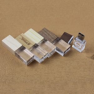 Memoria USB al por Mayor de 2GB 4GB 8GB, Memoria USB de Madera y Cristal, Unidad Flash USB de Madera, Memoria USB de Cristal - Product Image 5