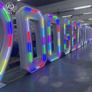 공장 직광 번호 1 거대한 네온 천막 번호 60 좋은 품질의 흰색 야외 파티 소품 - Product Image 4