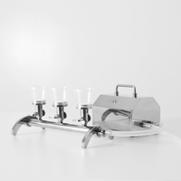 Système de filtration sous vide TOONE en acier inoxydable 304 à haute précision pour tests microbiologiques, collecteur de filtration amovible et indépendant