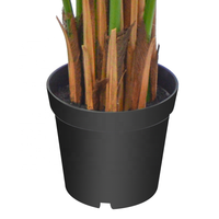 OH ARTS Vente Flash : Miniature de palmier en plastique, feuille artificielle, plante artificielle pour décoration intérieure