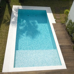 Custom Large Size Zero-entry Swimming <strong>Pool</strong> Outdoor Family Big Underground Summer Ready Prefab Fiberglass <strong>Pool</strong> <strong>for</strong> <strong>Garden</strong> - Product Image 1
