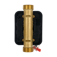 Mini compteur d'eau à ultrasons LoRaWAN DN15 IP68 4G/NB-IoT/RS485/Modbus avec sortie impulsionnelle, encoche sans fil, boîtier plastique, petit format
