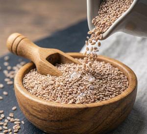 Graines de sésame blanc cru, nouvelle récolte, grains entiers, ingrédient épicé séché pour assaisonnement et pâtisserie - Product Image 1