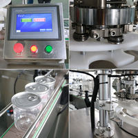 Machine automatique de sertissage de canettes en aluminium pour la production de boissons, bières et jus – Équipement de sertissage et de scellage pour ligne de production