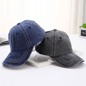 Solid Color Vintage Distressed Unstructured Cotton Washed <b>Plain</b> <b>Baseball</b> <b>Cap</b> Retro Adjustable Dad Hats Gift for Men Women - Product Image 2