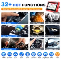 Escáner LAUNCH Económico X431 PROS Elite, Herramientas de Diagnóstico Automotriz, Funciones Guiadas VAG, Escáner OBD2 con Cable