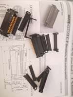 Connecteur KEL 8822E-036-171-F pour câble plat à pas de 1,27 mm, utilisation pour équipement automatique/appareil médical, matériau P/C