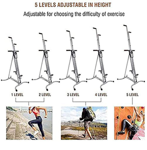 Máquina de Escalada CZFIT, Equipo de Fitness para Interiores, Máquina de Escalada de Simulación Portátil para Deportes <span class=keywords><strong>en</strong></span> Casa - Product Image 5