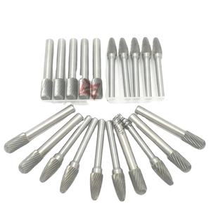 Tùy Chỉnh Đôi Cắt Carborundum Quay Burr Hình Dạng Cây Bán Kính End Nha Khoa Phòng Thí Nghiệm Công Cụ Tungsten <span class=keywords><strong>Carbide</strong></span> Mũi Khoan Cho Khoan - Product Image 3