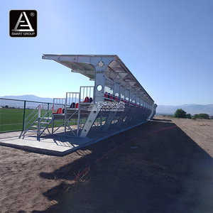 Football Playground Sports Anti UV Metal <strong>Grandstands</strong> with Roof Stadiums Events <strong>Grandstand</strong> Covered <strong>Grandstand</strong> Bleachers Seating - Product Image 4