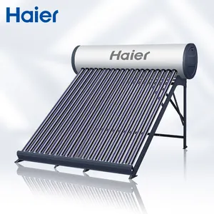 Haier China Factory sistema di scaldacqua solare a tubo sottovuoto non pressurizzato più venduto per uso domestico