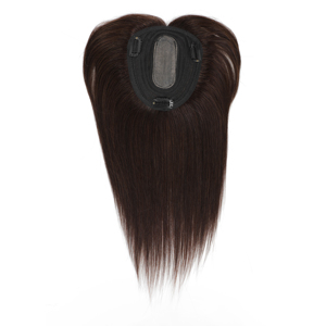 Topper per <span class=keywords><strong>Capelli</strong></span> da <span class=keywords><strong>Donna</strong></span> di Alta Qualità in <span class=keywords><strong>Capelli</strong></span> Umani Europei Vergini al 100% con Base in Seta per <span class=keywords><strong>Capelli</strong></span> Fini - Product Image 2