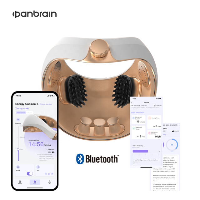 PanBrain EC2 Smart TDCS EEG Brain Headset for Daily Use