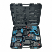 Conception personnalisée Ensemble de 5 perceuses sans fil d'outils électriques Combo professionnel multi-usages comprend tous les outils électriques nécessaires