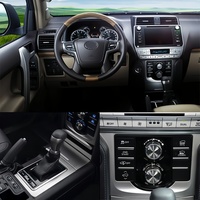 Accesorios para Automóviles YBJ, Kit de Actualización Interior del Tablero para Prado Land Cruiser FJ150 2010-2017, Actualización a LC150 2018-2021, Volante a la Izquierda