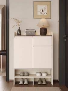 <span class=keywords><strong>ตู้</strong></span><span class=keywords><strong>เก็บ</strong></span><span class=keywords><strong>รองเท้า</strong></span>ไม้จริงสไตล์โมเดิร์น - ชั้น<span class=keywords><strong>ว</strong></span>างของกันน้ำกันฝุ่นหลายชั้นสำหรับทางเข้า<span class=keywords><strong>บ้าน</strong></span> พร้อมชั้นวาง 4 ชั้นสำหรับใช้ภายในอาคาร - Product Image 4