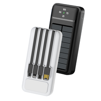 Meilleures ventes 2026 – Banques d'alimentation solaires haute capacité 20000 mAh, 30000 mAh, 50000 mAh avec câble intégré et lampe torche