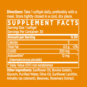 ซอฟต์เจลโคคิวเท็นจากโรงงานโดยตรง พร้อมแอสตาแซนธินเสริมความเข้มข้นพิเศษ เพื่อสุขภาพหัวใจและสมอง - Product Image 2