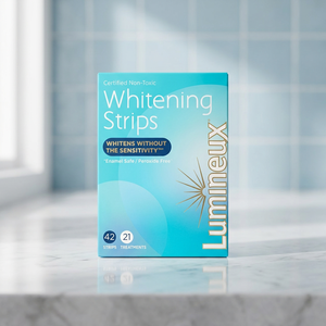 Bandes blanchissantes pour les dents Lumineux à la menthe, sans peroxyde, bleues, 21 traitements pour usage domestique - Product Image 3