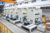 Pièces YOKE Solution complète de transfert multi-étages Presse hydraulique de 250 tonnes et chargeur