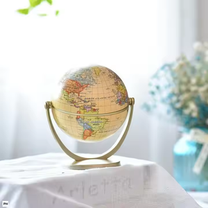 Globo giratorio 360 tierra <span class=keywords><strong>mundo</strong></span> océano mapa <span class=keywords><strong>bola</strong></span> antiguo escritorio geografía aprendizaje educación Hogar Escuela Decoración 10cm - Product Image 5