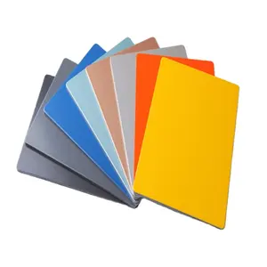 Free sample Interior Decorative Exterior Wall Cladding Aluminum Composite Panel PE PVDF coating