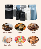 Sachet Doypack Personnalisé avec Fenêtre, Sac d'Emballage Alimentaire Anti-Humidité Refermable de Qualité Alimentaire, Sachet Doypack Imprimé sur Mesure