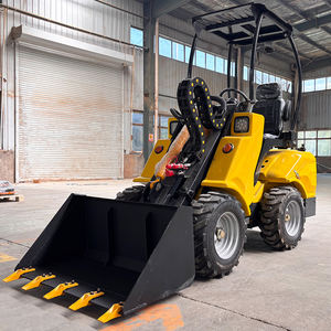 मिनी लोडर व्हील लोडर घर का उपयोग खेत उद्योग टेलीस्कोपिक आर्म व्हील लोडर - Product Image 1