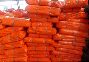 MILLION Bâche PEHD Bâches pour Voiture Mobile 150g Bâche PEHD <span class=keywords><strong>avec</strong></span> Oeillets 5x5 m Double Orange Vente Chaude à Dubaï EAU - Product Image 6