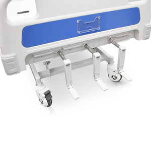 Cama de Hospital Articulada Manual de Acero Caremaster de 3 Manivelas, Sistema Hidráulico, Cama para Pacientes de 3 Funciones para Uso Doméstico, Capacidad de 200 kg - Product Image 2